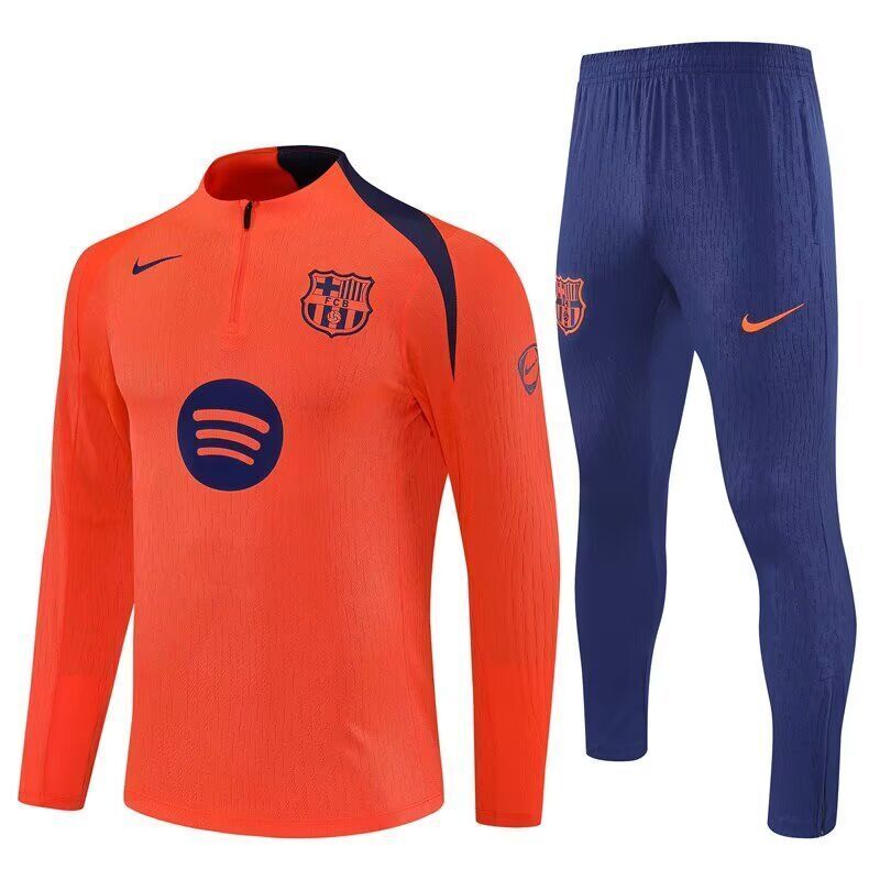 AAA Quality Barcelona 25/26 Tracksuit - Orange